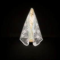 백합2 미사보세트 미사보+미사보주머니 키리에 가톨릭성물 미사보 미사보주머니 세례명새김, 미사보주머니만_세례명새김