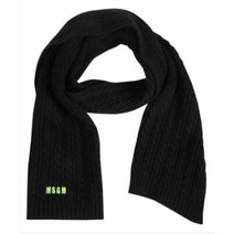 MSGM [명품]엠에스지엠 로고 자수 머플러 3341MDK02 227766 99 3341mdk0222776699