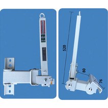 비상탈출구조용품 완강기지지대(벽부형) 2절형