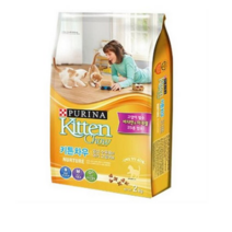 퓨리나 키튼차우 고양이 사료, 닭, 2kg, 3개