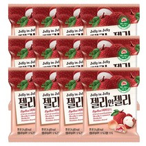 [팔도상회] 젤리인젤리 2종(리치젤리 망고젤리) 26gx12개입, 1세트