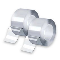 라라공방 자국 없는 초강력 실리콘 양면 테이프 와이드형 5cm x 5m 2p, 1개