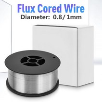 논가스 용접기 레이저 프라즈마 절단기 0.8mm1.0mm mig 용접 플럭스 코어 와이어 가스리스 와이어 납땜 용접 와이어 용 0.5kg1kg 비 가스 철 액세서리, 0.8mm, 1kg