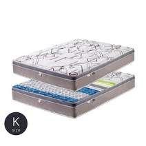 웰리스 7존 독립형 스프링 침대 포켓 매트리스 3종 (K 1650이상 주문제작), 파워스프링매트리스(K), 1700사이즈