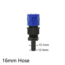 47 811 162025mm 가시 피팅 커넥터 용 pe 튜브 조인트 정원 급수 타이머, 16MM1