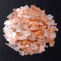 여러 가지 빛깔의 불규칙한 전복 칩 네일 아트 장식 자연 반짝이 조각 바다 쉘 DIY 매니큐어 도매, 03 100G, 05 NO.5 Orange