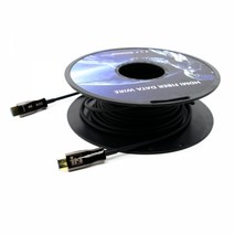 IN 하이브리드 광 AOC HDMI2.0 케이블 20m/IN-EHAOC2020/4K UHD 60Hz/블랙메탈/광섬유+구리동선/신호손실 0프로/HDR 지원/HDCP 2.2 지원/21