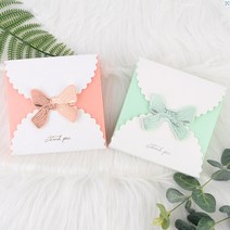 그린 핑크 미니 타르트 쿠키박스 선물상자 리본 생일 파티 행사, 색상