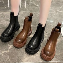 여성 숏부츠 워커힐 봄 가을 부츠 패션 통굽 기사 첼시 여성 신발