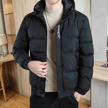 스키미들러 골프미들러 가을과 겨울 새로운 남성 클래식 솔리드 컬러 패딩 재킷 남성 두꺼운 따뜻한 캐주얼 대형 재킷 5xl