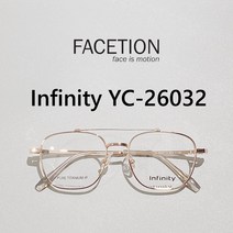 FACETION 페이션 안경테 Infinity YC-26032 C4 투브릿지 보잉스타일 티타늄안경테