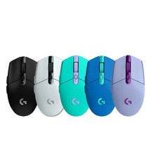 로지텍 무선 게이밍 HERO 마우스 G304 Lightspeed Wireless, 블랙