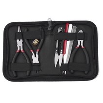 9 PCS 쥬얼리 펜치 도구 보석류 쥬얼리 수리 보석 제조 용품 세트를위한 Plier 와이어 커터 플라이어 만들기