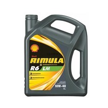엔진오일 Shell Rimula R6 LM 10W-40 4L 4개 1박스, 1개