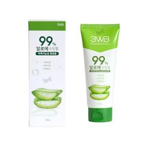 웰빙헬스팜 예쁜얼굴 알로에베라 튜브형 수딩젤, 1개, 150ml
