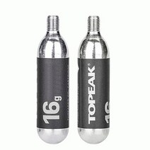 토픽 CO2 카트리지 THREADED 16g(2개입)