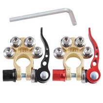 원터치 4way 배터리 터미널 클램프 단자 퀵릴리즈, 기본