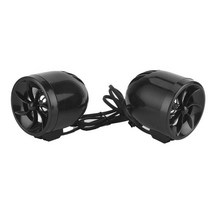 오토바이스피커 바이크 거치형 오디오 음악 앰프 조명 효과 라디오 고출력 라우드 쌍, 한개옵션0