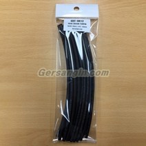 GST-8412 열수축튜브 Heat Shrink Tubing Black-20pcs_Φ4.0×200mm