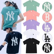 MLB 남여공용 빅로고 반팔 티셔츠 31TS03131