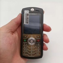 Motorola-SLVR L7 리퍼브 휴대폰 오리지널 언락 저렴한 옛날 중고 휴대폰, Black, 블랙