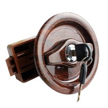 관세포함 RV 도어 잠금 두 키 세트 모터 홈 보트에 대 한 욕실 해양 캐 러 밴 캠핑 액세서리 문 두께에 적, 한개옵션0