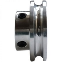 벨트풀리 타이밍벨트 알루미늄 합금 단일 그루브 풀리 20/30/40mm 소형 모터 드라이브 휠 R2 폭 4mm, 06 OD30x6mm