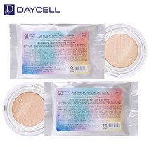 데이셀 디 아트셀 오로라 진주 텐션 쿠션 브라이트닝 이펙트 16g(리필)/2종 택 1, 1. 리필 21호 라이트, 1개