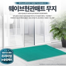 60x90 빗물 눈 먼지 제거 현관매트 호텔 매장 사무실출입구 고기집개업선물 음식점, 1개, 웨이브현관매트 무지 적색 중