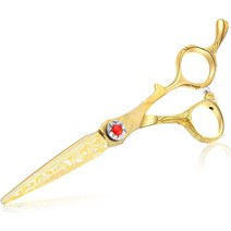 JASON 6인치 이발사 헤어컷 전문 미용실 슬라이드컷 가위 면도날 모발 헤어드라이어 일본 스테인리스 스틸 헤어컷 남성용 미용, 1, 단일옵션