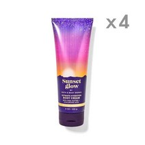 배쓰앤바디웍스 선셋 글로우 얼티밋 하이드레이션 바디크림 226g 4팩