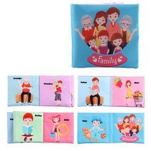 아기 영유아 신생아 장난감 딸랑이 모빌 완구 감각 촉감 발달 놀이 교육 몬테소리 게임 개발 실리콘 당김 끈 12 개월 유아용 동물 조용한 책 어린이 패브릭 유모차 걸이식 아기용 0, [01] C1