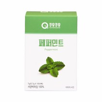쿠우쿠우 페퍼민트 허브티 티백 10개입, 단품