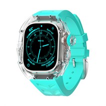 데일로엔 애플워치 호환 울트라 스트랩 ULTRA 49mm 프레임 포함, 민트