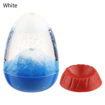 물멍타임 유튜브쇼츠 마니또선물 동적 오일 드롭 홈 장식 화산 모래 시계 공예 액체 타이머, 03 White