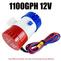 펌프 산업용 3505007501100gph 빌지 전기 1224v 보트 잠수정 해양 워터 액세서리 보트 워터 저소음, 1100gph 12v