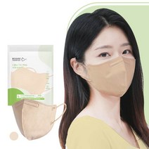 위가드 라이트핏 새부리형 KF-AD 베이지 대형 마스크 50매, 단품, 단품