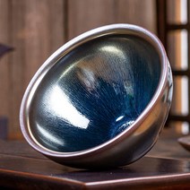 말차 다완 점차 건잔두차 세트 라지 사이즈 중국식 말차 그릇 철태 찻사발 차완, 옵션16