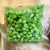 조화 봄단장 인테리어 웨딩 파티 핑크뮬리50100200500pcs 곰 인공 꽃에 대 한 3cm 거품 장미 diy 선물 상자 결혼식 장식 크리스마스 홈 장식 20 색, 200, 초록