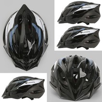 킹마트 자전거헬멧 라이딩 바이크 오토바이 스케이트보드 전동킥보드 여성 남성 킥보드 안전모 초경량 경량 가벼운, 블랙/블루