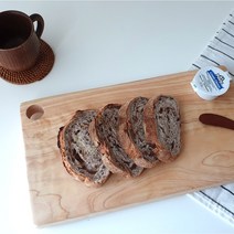 소코데코 국내산 핸드메이드 항균 편백나무 수제 통원목 칼도마