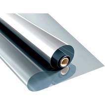 창문시트지 다이크로익필름 레인보우필름 홈 미러용 원웨이 창문 프라이버시 필름 비닐 롤 열 제어 UV 정전기 방지 스테인드 글라스 슬라이딩 도어 커버, Silver silver+90x200cm