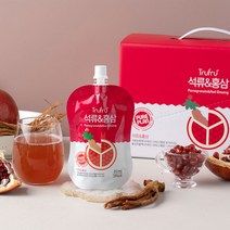 Trufru 석류&홍삼 80ml*15포 국내산 석류와 홍삼을 담은 새콤달달 석류차