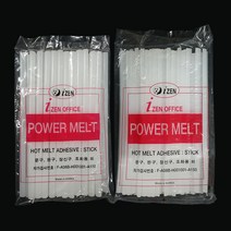 더이안 글루건심 핫멜트접착제 1봉(600g) 대/11mm 소/7mm 글루스틱, 대 11mm, 1개