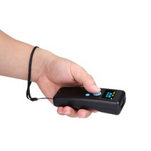휴대용 블루투스 스캐너 1D 레이저 잘 디자인된 바코드 리더기 (메모리 데이터 수집 포함) (디스플레이 USB 인터페이스, Laser, 한개옵션0