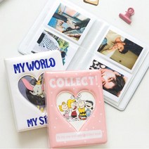 1단 콜렉트북 콜북 엔시티 방탄 포카 포토카드 바인더nct포카 콜렉션케이스 포토북 포토앨범 포카홀더 포토노트 탑로더 포카보관 폴라로이드앨범 미니포카바인더, 1-콜렉트북1단-밀크
