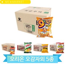 대용량 과자 꽃게랑 오감자 쟈키쟈키 야채타임 스모키베이컨칩 탕비실 간식, 오감자(AKZ), 50g