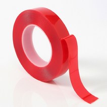 투명 아크릴폼 양면테이프 2.5CMX10M 0.8MM 점착테이프 아크릴테이프