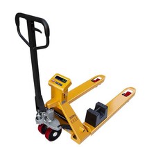 지게차 자키 저울 유압 핸드자키 저울 짐운반 공장, 최대2톤 0.2kg 폭680mm 7.4V