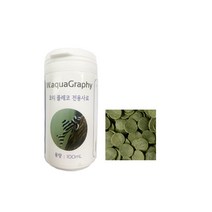아쿠아그라피 코리 플레코 전용사료 100ml, 1개